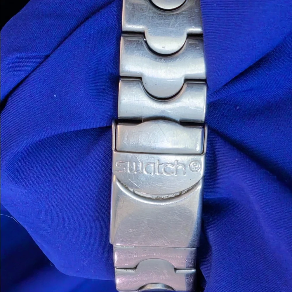 Swatch Irony Vintage Chrono Mens Watch for Parts or Repair